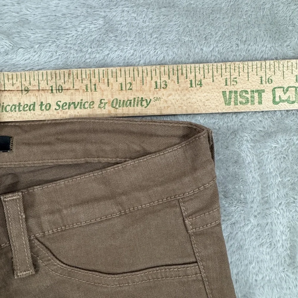 Flying Monkey Jeans Womens 27 Brown Slim Skinny Stretch Comfort Flex Low USA‎